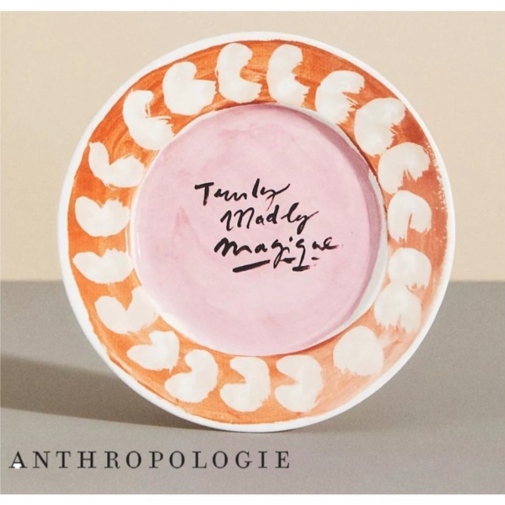 Anthropologie Hotel Magique Plate